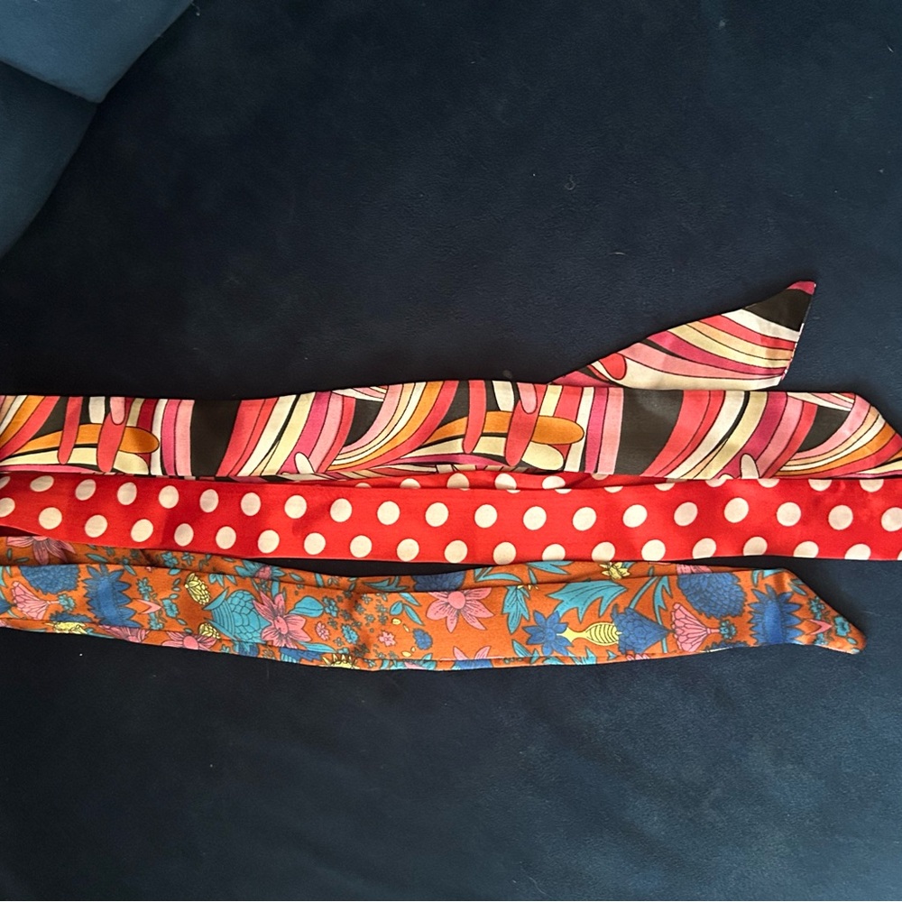 Purse Scarf Set-Colorful Patterns - Picture 3 of 3